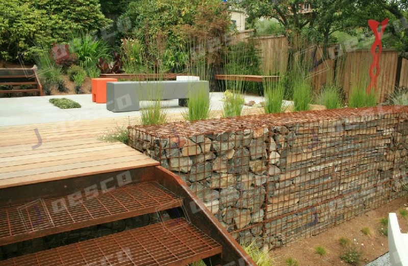 Gabion Walls in Urban Parks 3