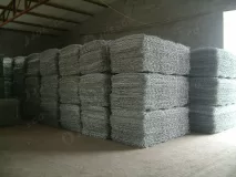 ISO 9001 Certified Galfan-Coated Woven Gabion Baskets