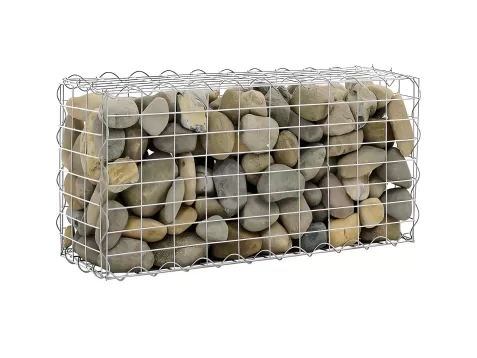 modular gabion stone mailbox