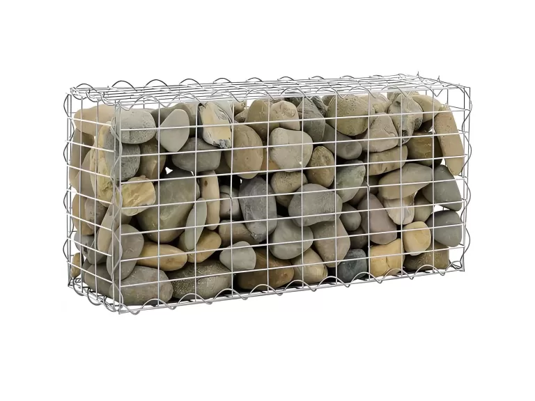 modular gabion stone mailbox