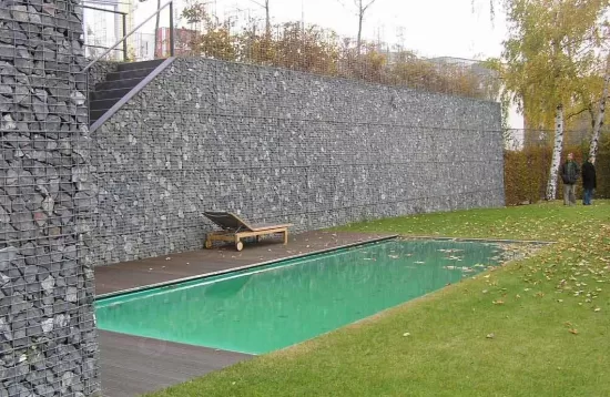 gabion landscape project