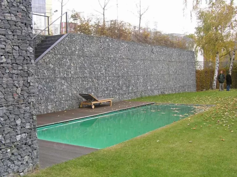gabion landscape project